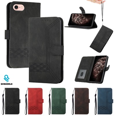 Handy Tasche Schutzhülle Case Für iPhone 16 15 14 Plus 13 12 Pro Max 11 XS SE 8