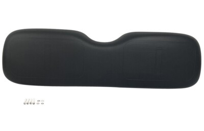 Black Golf Cart Front Seat Lean Back Cushion for EZGO Medalist, TXT 1994-2013 