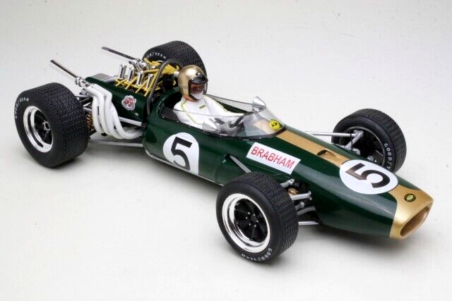 MCG 1/18 BRABHAM BT20 #5 JACK BRABHAM 2ND MEXICAN GRAND PRIX MEXICO 1966 18608F