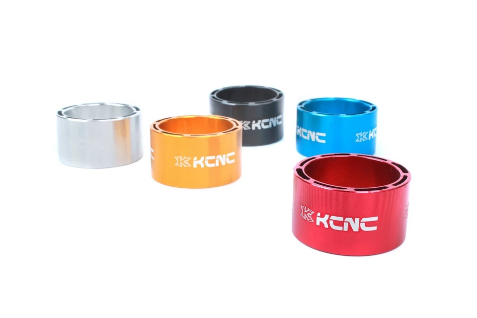 KCNC Hollow Road MTB Bicycle Bike Headset Spacer 1-1/8" 1pc in 10/20mm Height Foto 4 de 4