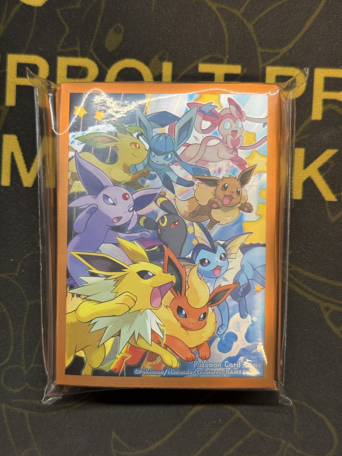 Pokemon Card Game 64 Sleeves Deck Shield Eevee Card Sleeves
