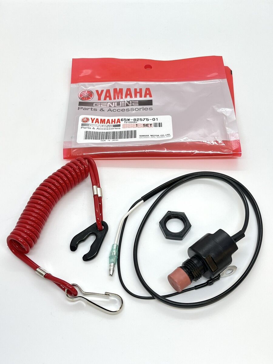 Yamaha Genuine Outboard Stop Kill Switch & Lanyard (2.5 Yamaha Genuine Outboard Stop Kill Switch & Lanyard (2.5