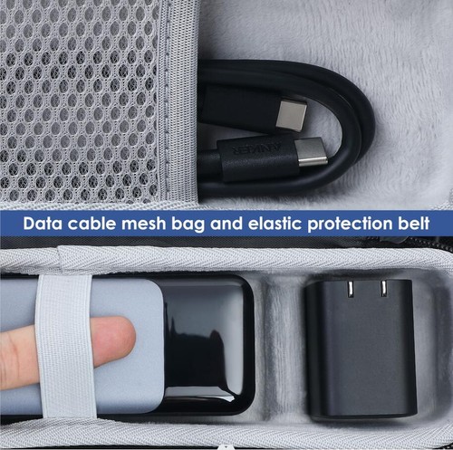 Hard Travel Case Replacement for Anker 20000mAh Power Bank Case Only AAU - Photo 7 sur 7