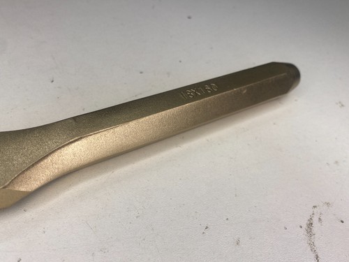 Spark Resistant Cold Chisel Hex Handle Non Spark Aluminium Bronze 18mm x 160mm - Imagen 20 de 21