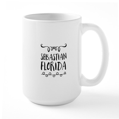 CafePress Sebastian Florida Mugs Large Mug (677535839)
