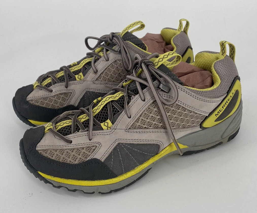 Merrell Air Cushion continuum sneakers gray and neon green 836856 Size 8 | eBay