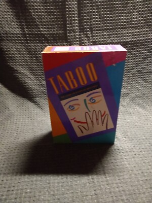 Taboo the game of unspeakable fun