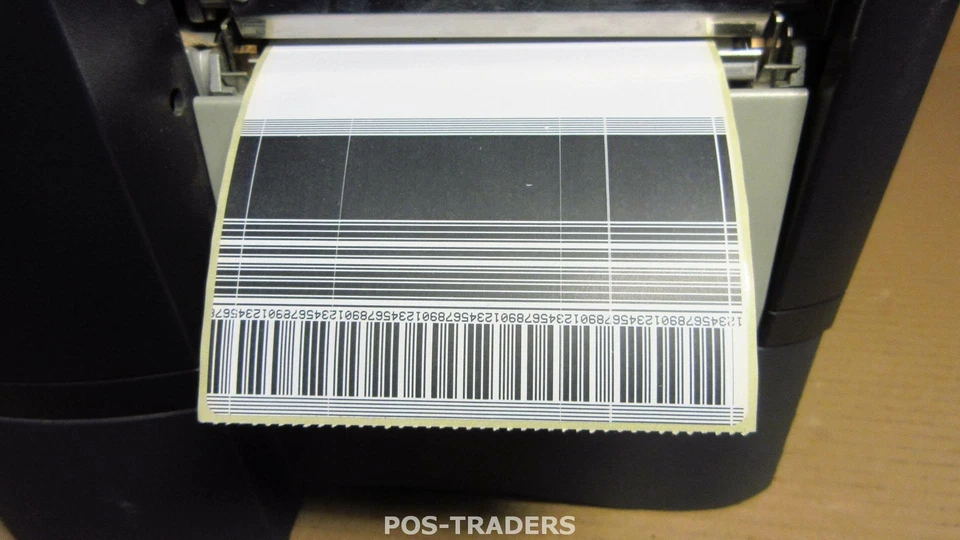 Zebra Z4M PLUS LAN Network Thermal Label Drucker Z4M00-200E-0030 - PRINTS LINES - Bild 2 von 4