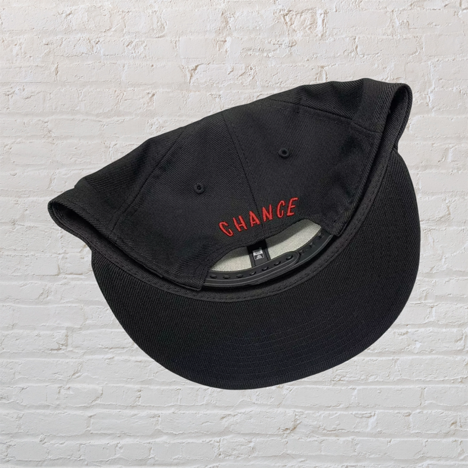 New Era 9FIFTY Snapback – Chance The Rapper '3' Logo – Black Wool