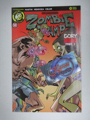 2014 Action Lab Zombie Tramp #31 Mendoza Risque Variant Cover