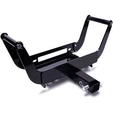 Winch Mounting Plate For Hitch Receiver Mount Bracket for Truck Trailer SUV 4WD