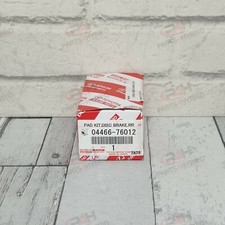 PASTILLAS DE FRENO TRASERAS TOYOTA PRIUS 2009-15 ZVW30 ORIGINAL FABRICANTE DE EQUIPOS ORIGINALES 04466-76012 IZQUIERDA Y DERECHA