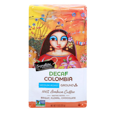 Signature Select Decaf Colombia Medium Roast Ground Coffee 312 g Free Shipping