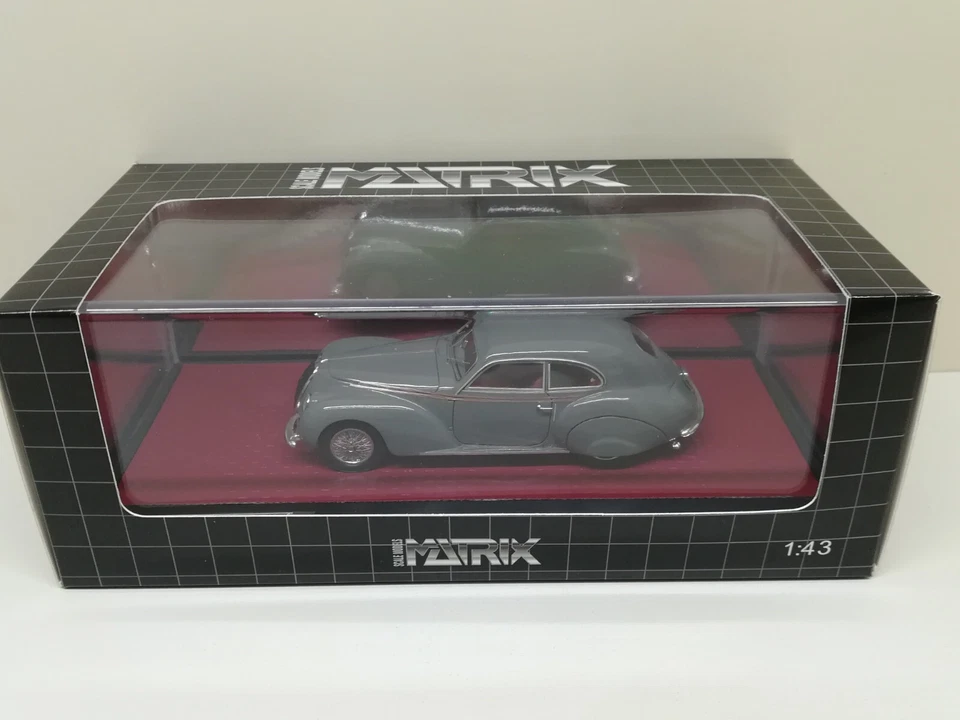 ALFA ROMEO 6C Berlinetta Sport Castagna - 1939 - MATRIX 1:43 Lim.Ed. - Immagine 2 di 4