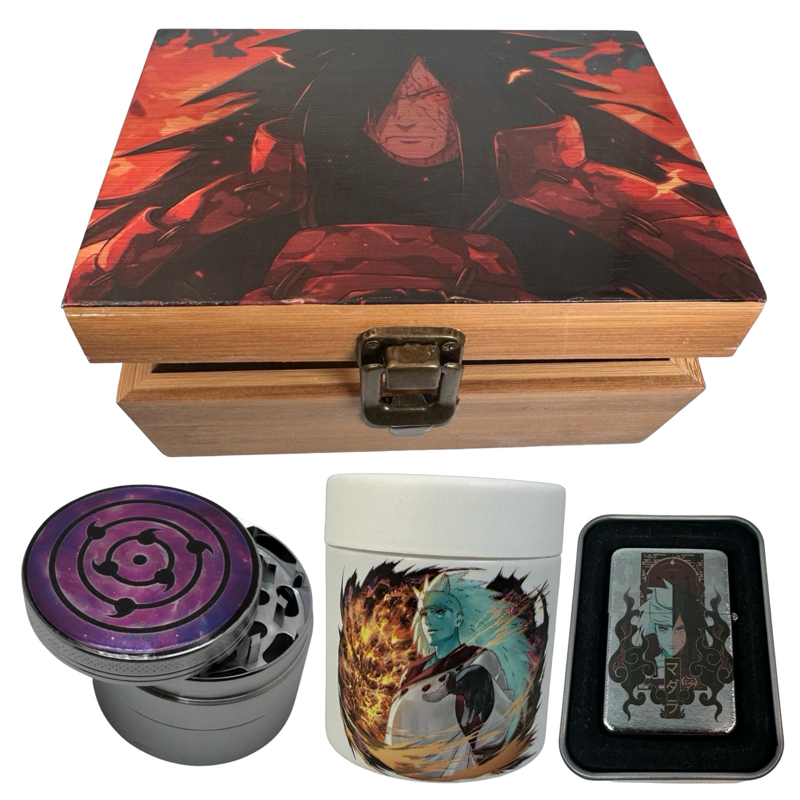 Naruto Madara Uchiha Anime Stash Box Set