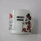 Vintage  Anchor Hocking Disney Mickey Minnie Mouse  Disneyana Milk Glass Mug