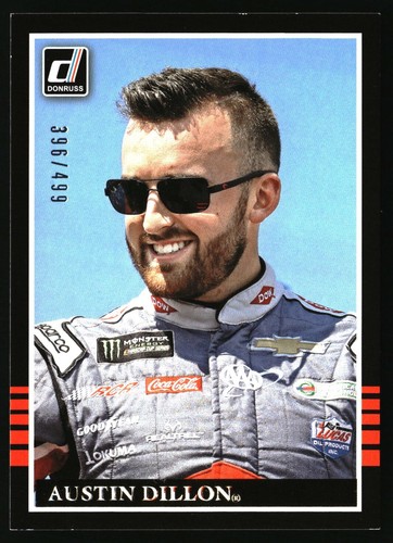 2018 Panini Donruss Racing - Serial Number Cards - PYC - pick from list - Picture 499 of 500