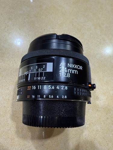 Nikon AF 24mm f2.8 Lens with caps nikkor tested - Picture 3 of 5