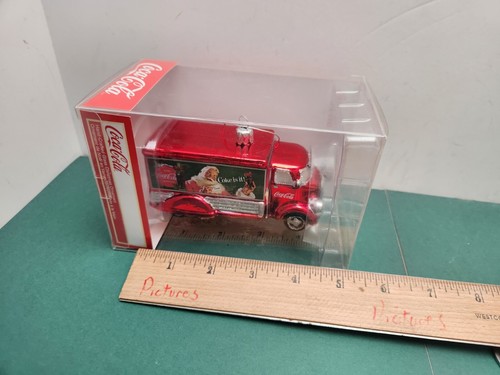 Kurt Adler Coca-Cola Glass Truck 5-inch Holiday Ornament - Picture 2 of 7