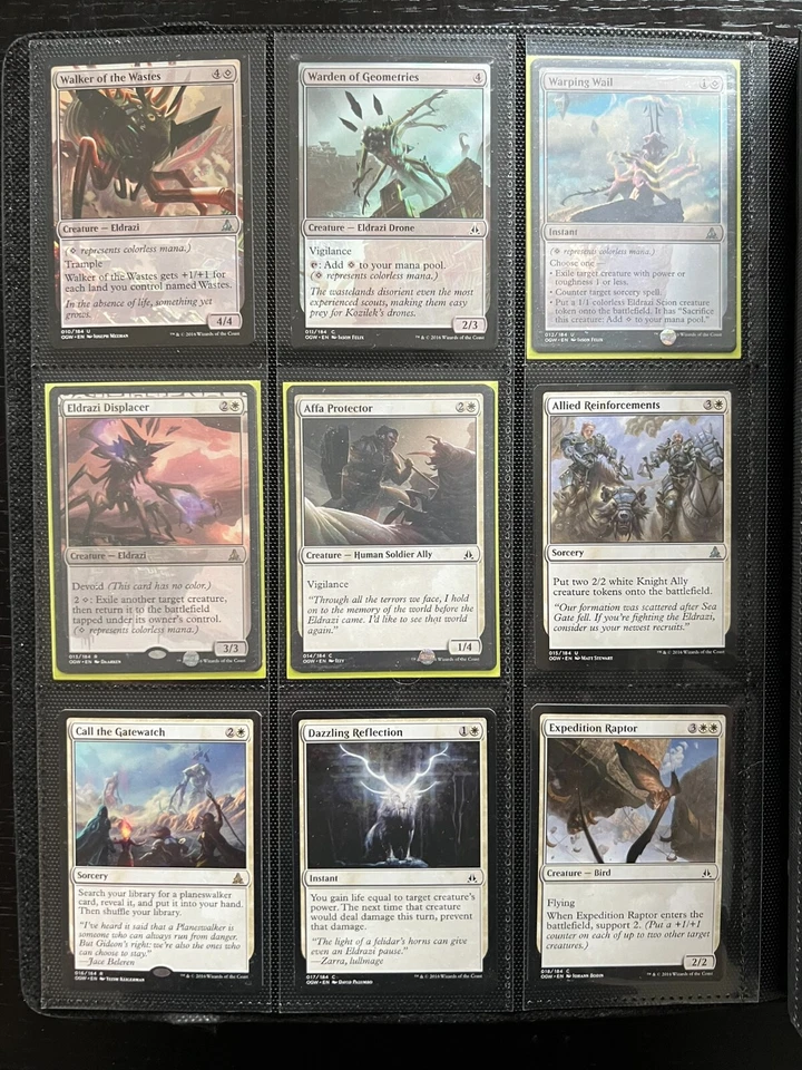 [NM] Oath of the Gatewatch - Complete Set (184/184) + Textless Wastes (2/2) MTG - Image 2 of 4