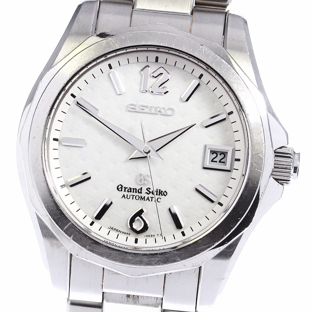 SEIKO Grand Seiko SBGR017/9S55-0050 Date Silver Dial Automatic Men