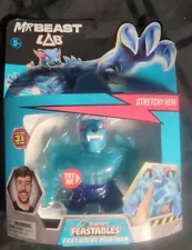 Mr Beast Feastables Exclusive Panther Stretchy Hero Blue Toy