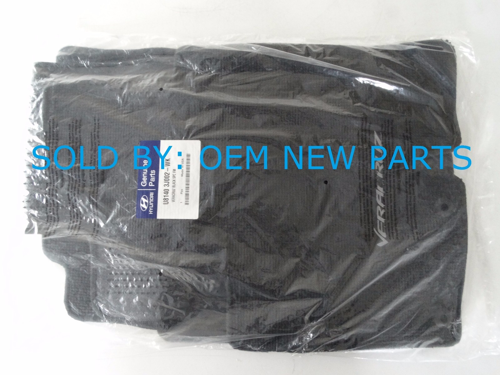NEW OEM 20092011 HYUNDAI VERACRUZ FLOOR MAT SET U81403J002WK eBay