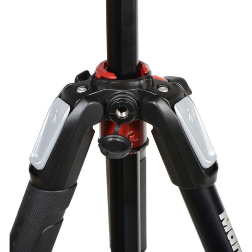 Manfrotto 055 3-Section Aluminum Tripod with 3-Way Head - Picture 4 of 8