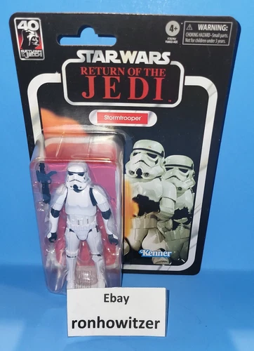 Star Wars Black Series 6" 40th Anniversary ROTJ Imperial Stormtrooper Brand New!