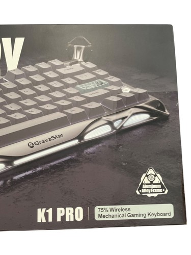 Gravastar Mercury K1 Pro 75% Wireless Mechanical Gaming Keyboard Aluminum Alloy - Bild 2 von 9