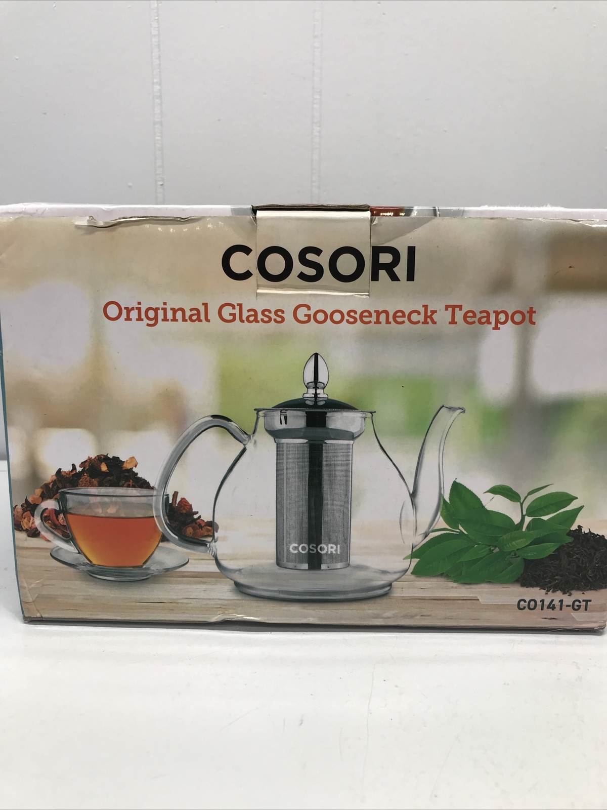 Cosori Glass Teapot Stovetop Safe Gooseneck Kettle With Removable