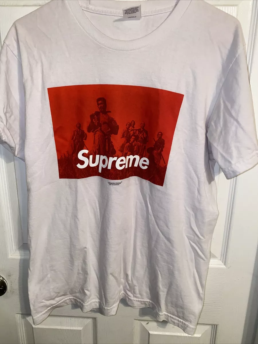 Supreme Undercover Seven Samurai Tee Size Medium FW16 White | eBay