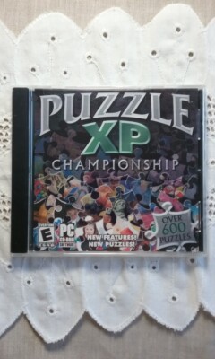 Puzzle XP Championship 2004 PC CD-ROM Over 600 Puzzles Create Your Own Puzzles 