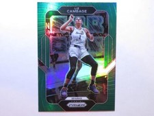 2022 Panini Prizm Basketball WNBA Liz Cambage Far Out Green Prizm Card #9 Sparks