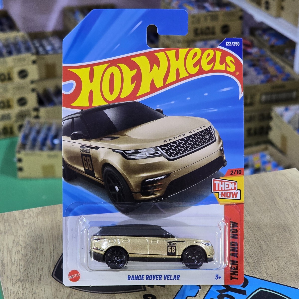 2025 HOT WHEELS RANGE ROVER VELAR SERIES THEN AND NOW GOLD | eBay