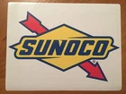 Tin Sign Vintage Sunoco Gas Station Motor Oil 1