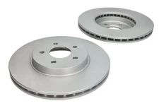 2X Brake disc FERODO DDF1125C for FORD MONDEO III (B5Y) 2 2000-2007