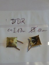 Sterne DDR 18mm diagonal golden 100 St&uuml;ck (ss243)(je0,34)