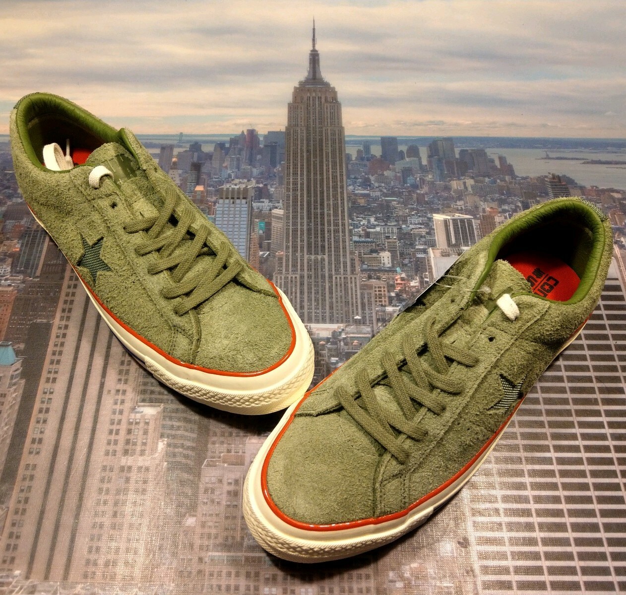 Converse X Undefeated One Star Ox Faible Top Capulet Olive pour homme Taille 10 158894 c NEUF Converse X Undefeated One Star Ox Faible Top Capulet Olive pour homme Taille 10 158894 c NEUF
