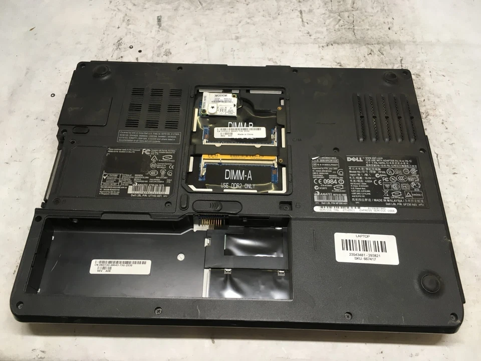 Dell Inspiron 6400 14" (AS IS) Intel Core 2 Duo - JZ - Image 3 of 4