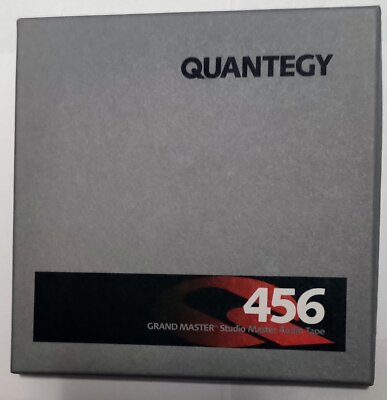 Ampex / Quantegy 456, SP, 7'' Reel Tape, 1200 ft, Baked & Ready for Use