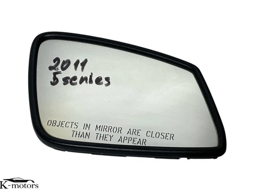 2011-2016 BMW 550i 535i F10 640i 650i RIGHT Passenger Side Mirror Glass AUTO DIM