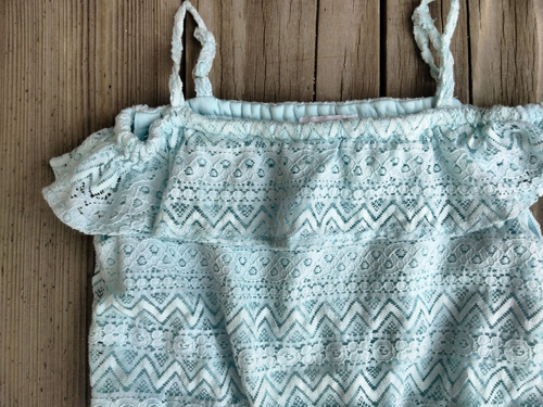 CHILDREN'S PLACE Size 7-8 Girls One Piece Jumper Lace EUC ~ SHIPS FREE - Picture 7 of 9