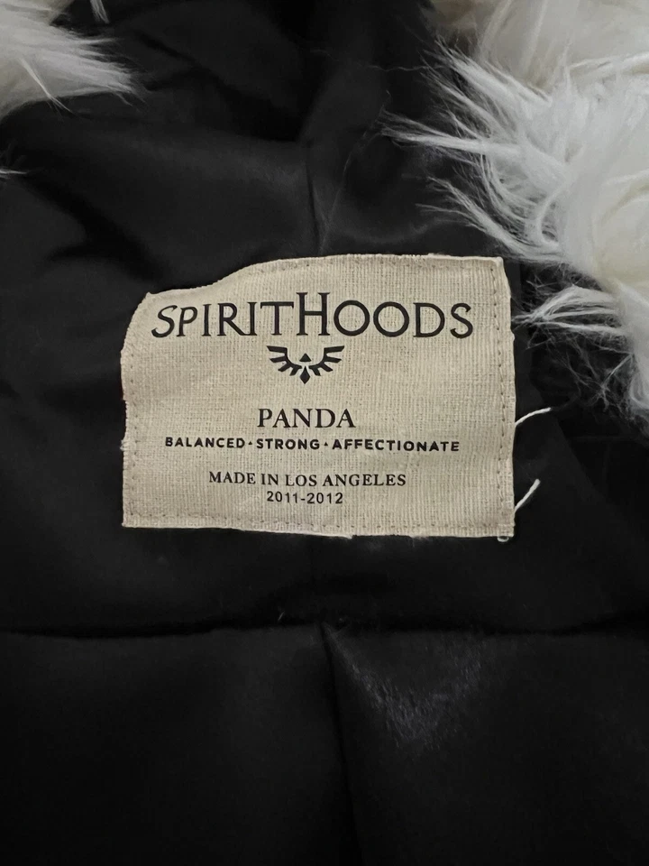 Abrigo Spirithoods. Panda. Talla L. Foto 4 de 4