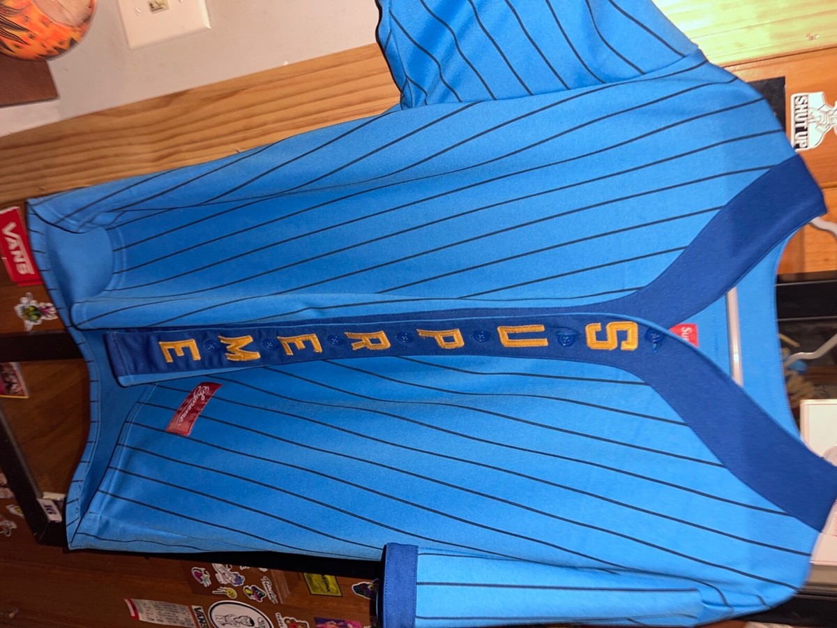 Tシャツ・カットソー Supreme Vertical Logo Baseball Jersey 18 FW WEEK 0 Supreme Supreme Vertical Logo Baseball Jersey | Grailed