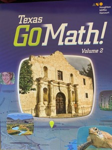 Texas GO Math Volume 2 Only **New** 4th Grade Texas Standards Student ...