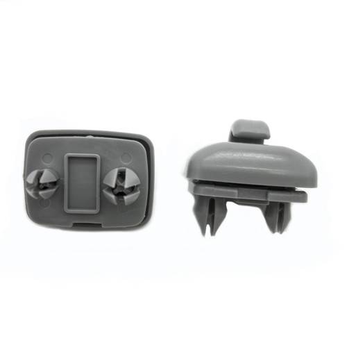 set 2 Grey Sun Visor Hook Clip Bracket for 0516 Audi A1 A3 A4 A5 A6 8U0857562A eBay