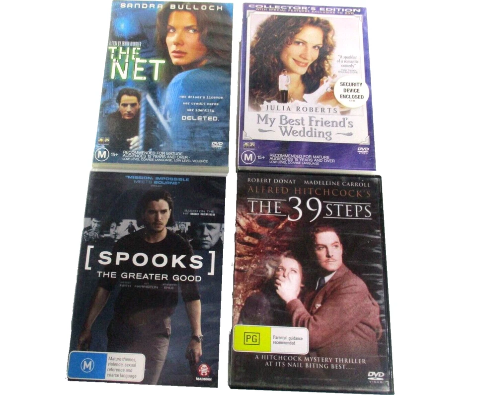 Night In Movies Mixed Bundle 4x DVD PAL R4 Titles Below Tested FREE Tracked Post - Image 3 of 4