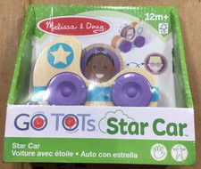 Melissa  Doug Go Tots Blue Star Car Toy E22