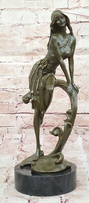 Vitaleh Aphrodite Bronze Statue   Handmade Love Goddess Sculpture for Decor Gift